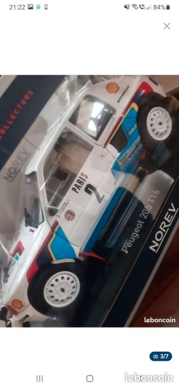 Numéro 1 Collection Peugeot 205 Turbo 16 Grand Raid (Dakar) Altaya - Collection