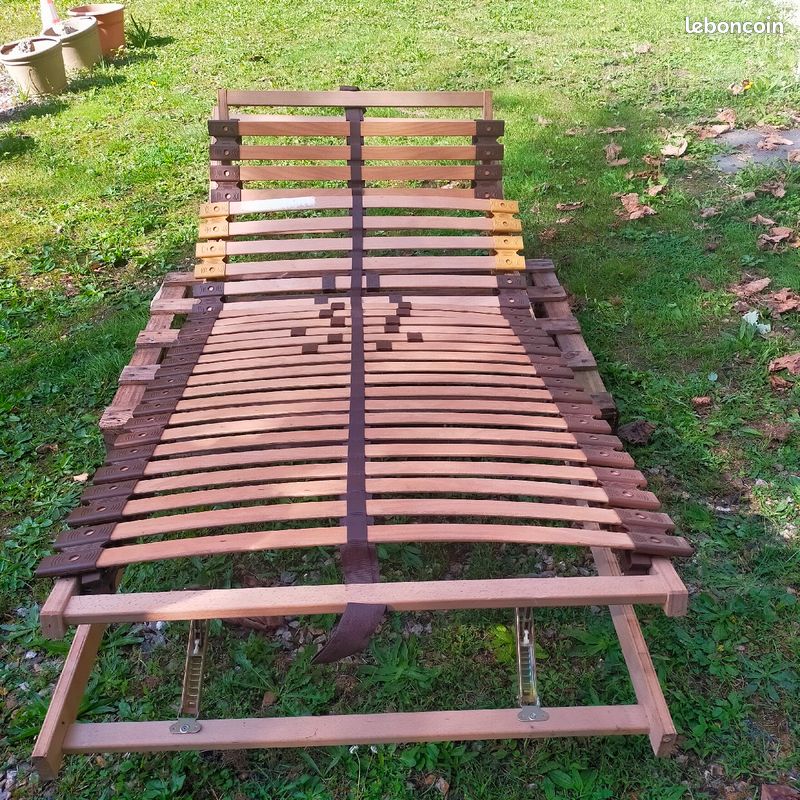 Sommier à late , avec réglage position (image 1)