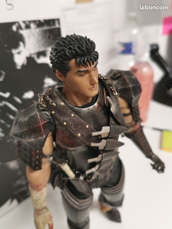 Puruuige Figurine Guts - Buste - 13 cm - Figurine de dessin animé - Jouet de collection - Cadeau