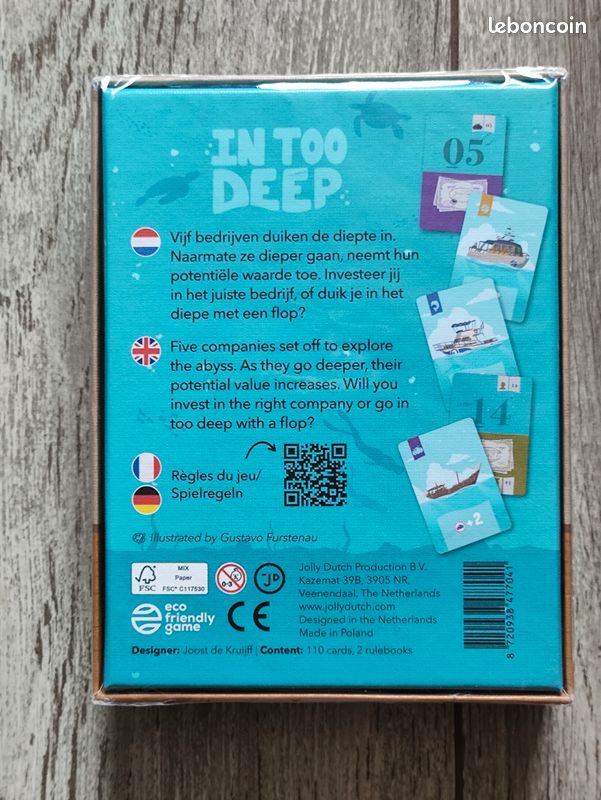 Jeu in too Deep neuf (image 2)