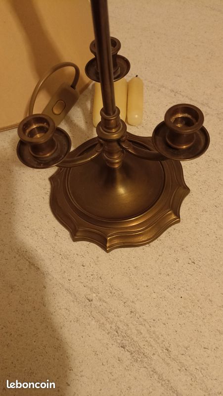 Lampe de Table en Bronze (image 7)