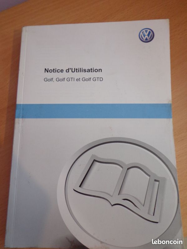 Manuel Notice d'utilisation VW Golf 7 Volkswagen, édition 04.2013 (image 1)