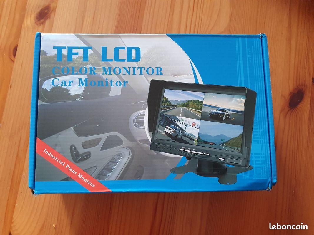 Moniteur Caméra De Recul 9 Pouces IPS HD - 4 Voies, Idéal Camion, Camping-Car, Van Et Remorque
