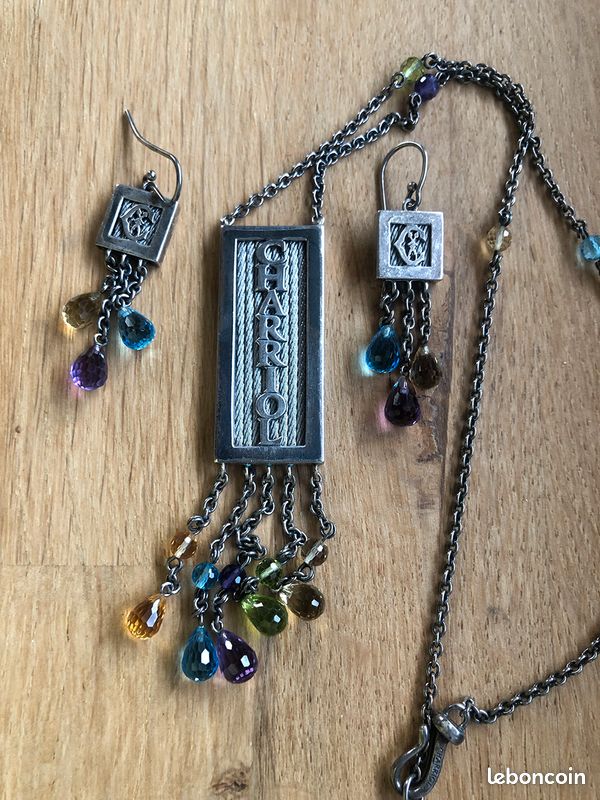 Parure collier et boucles d'oreille Charriol-Luxe (image 5)