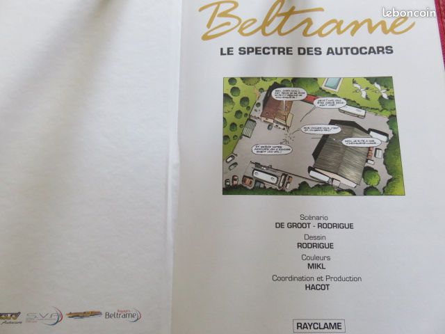 BD2613 - DE GROOT - RODRIGUE Beltrame, le Spectre des Autocars Ed. Rayclame 2020 Comme Neuf (image 2)
