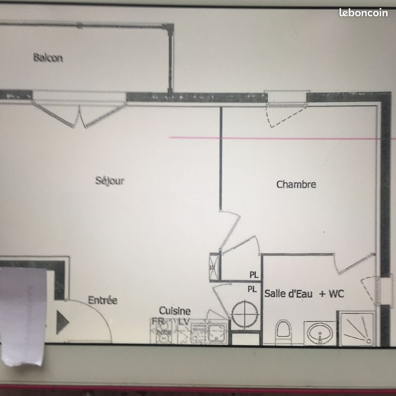 Appartement 2 pièces 40 m² · à Audenge · 40 m² · 650 €/mois