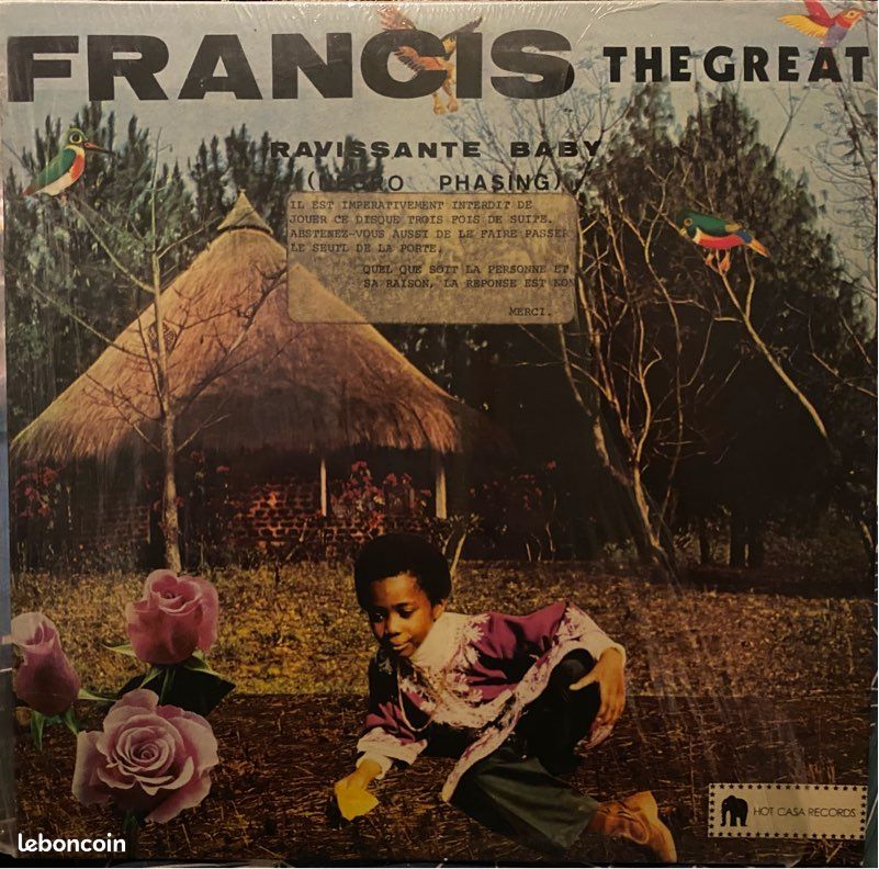 Vinyle afro Francis the Great - Ravissante baby (image 1)