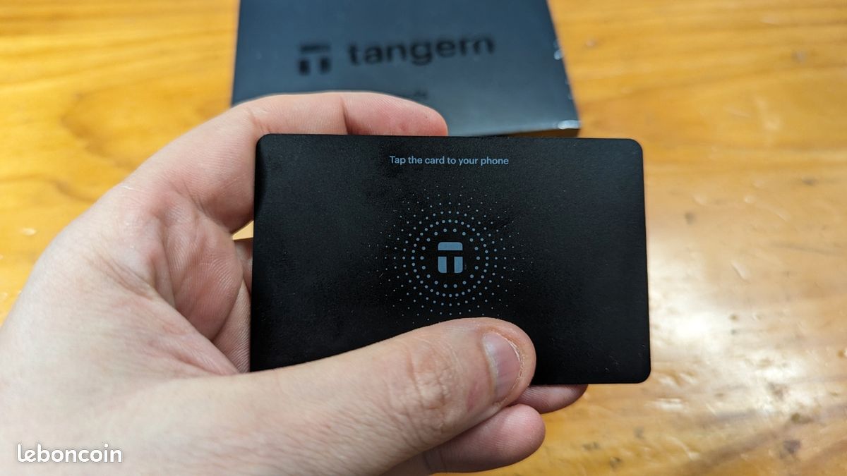 Portefeuille wallet Tangem crypto monnaie - Accessoires informatique