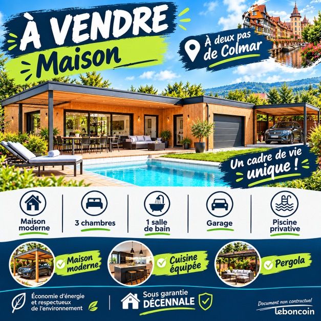 Maison 5 pièces 101 m² · à Sainte-Croix-en-Plaine · 101 m² · 409 000 €