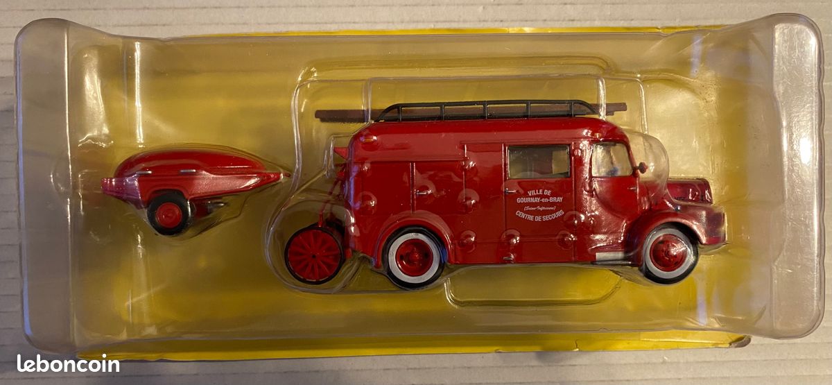 CPL3 Véhicules Légers Sapeurs Pompiers 1/43 Hachette IXO Land Rover