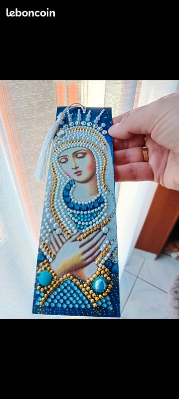 Marque page Vierge Marie (image 1)