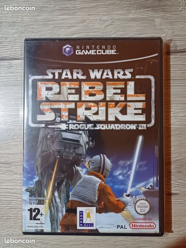 Jeu Star Wars Rebel Strike - Version GameCube - Occasion Très Bon État - Avec Boîte Et Notice