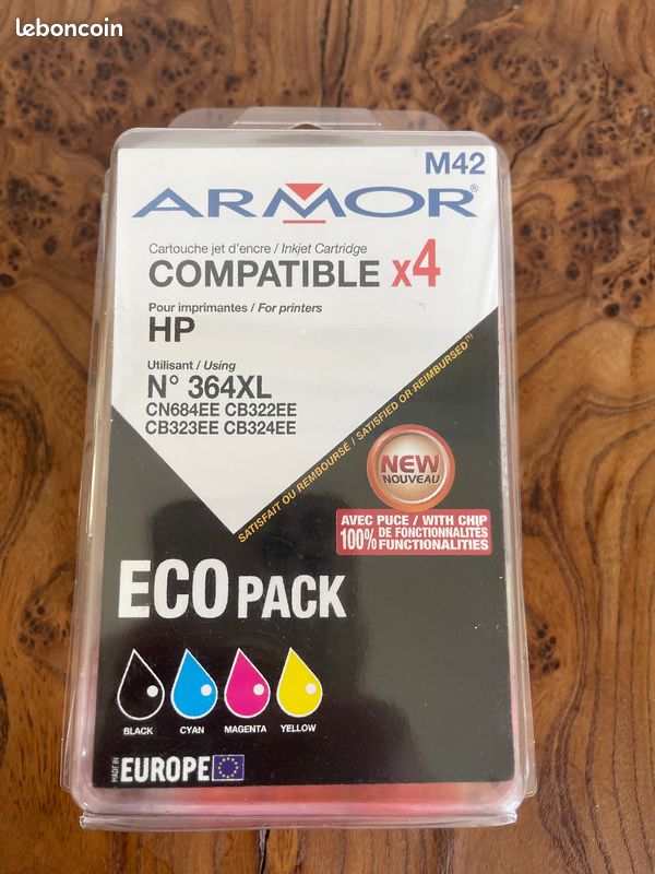 Lot De 3 Cartouches D'encre HP Neuves - Cyan, Jaune Et Magenta - Compatibles Avec De Nombreuses Imprimantes HP