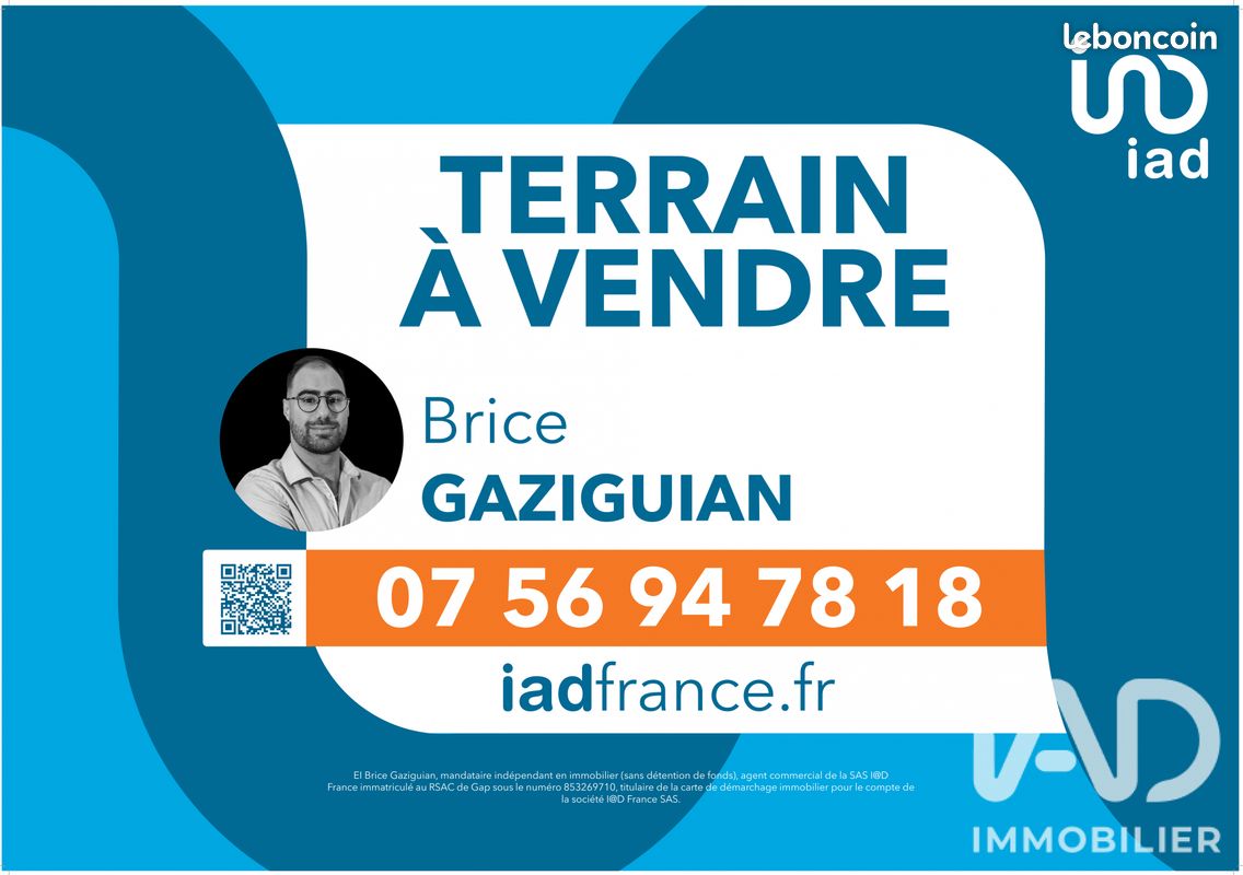 Terrain 1058 m² · à Neffes · 1 058 m² · 210 000 €