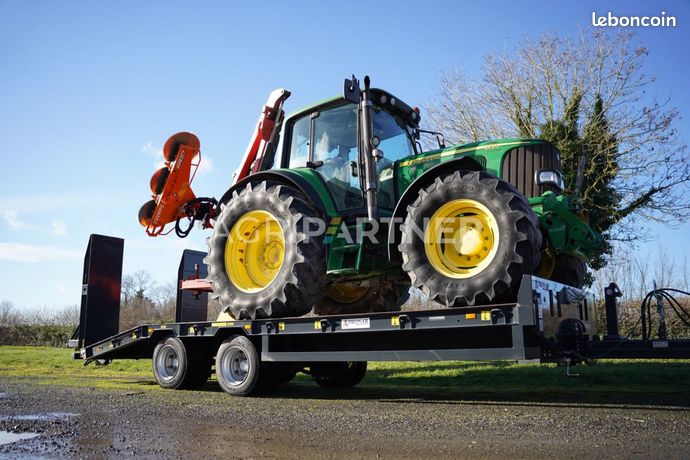 Tracteur Miniature BOURBON Promotionnel 1/87, Agricole Français, Vintage 1960