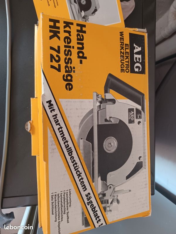 Scie circulaire portative AEG HK 727 (image 1)