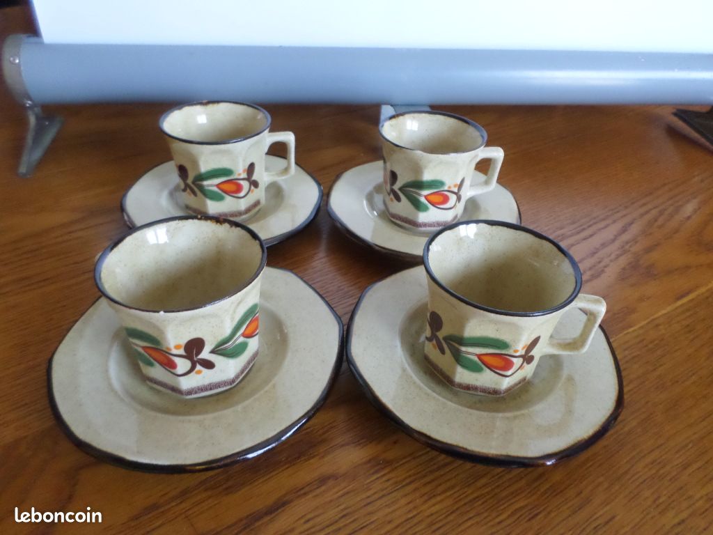 4 tasses a café en porcelaine weidmann (image 2)
