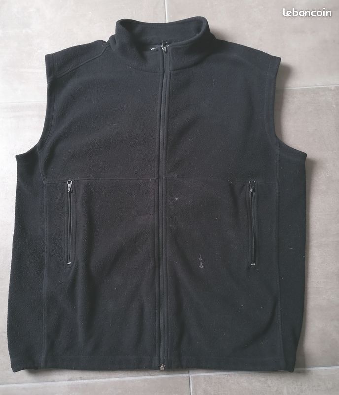 Gilet Noir Taille XXL (46) - Neuf Avec étiquettes - Basique Indispensable