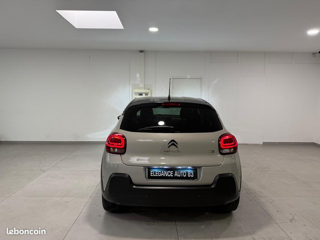 Citroen C3 1.5 BLUEHDI 100CH S&S SHINE / CARPLAY / CAMERA / SUIVI AVEC FACTURE (image 5)