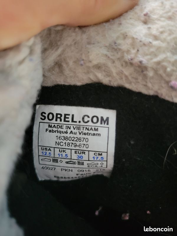 Bottes sorel enfant (image 2)