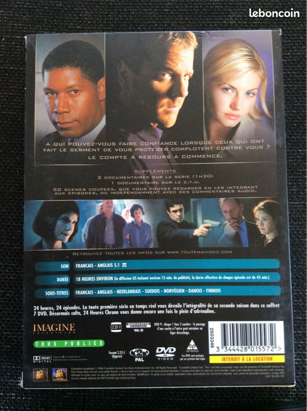 Lot dvd 5 saisons 24h chrono (image 3)