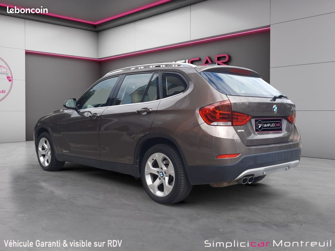 BMW X1 20I xDrive 184 ch Lounge 2eme main suivi cuir gps garantie 12 mois (image 3)