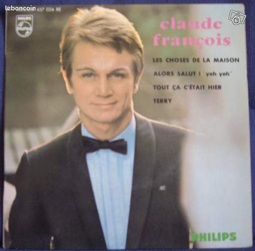 Claude François . 45 tours . ALORS SALUT (image 1)
