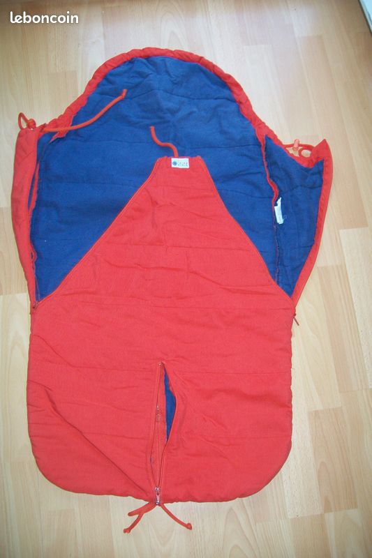 Sac de couchage bébé 1-2 ans rouge (image 1)