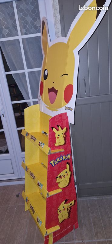 PLV (Publicité Sur Lieu De Vente) Pokemon Pikachu - Bon état, Pour Collection Ou Décoration