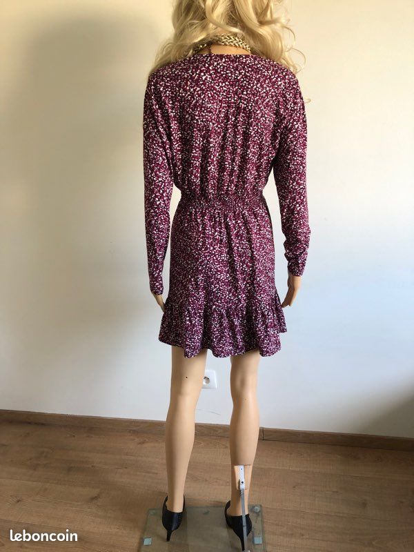 Robe imprimée à manches longues New Look taille 38 jamais portée (image 6)