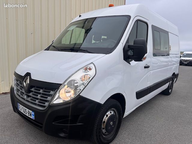 12990 HT - RENAULT Master L2H2 Cabine Approfondie 7 places DCI 130 Grand Confort GPS 2,3 L - 07/2019 - 109800 kms (image 1)