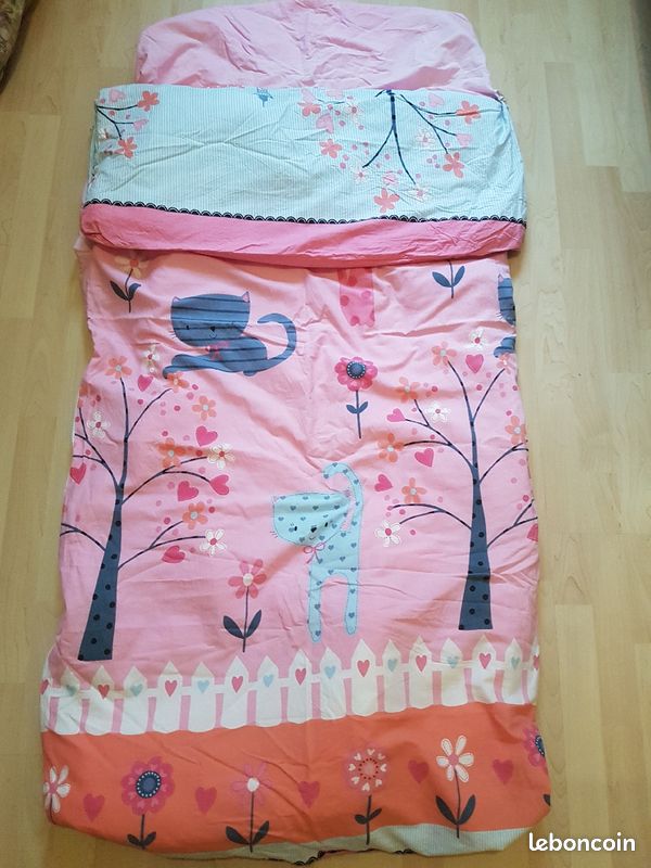 Ensemble linge de lit 90 avec couette (image 1)