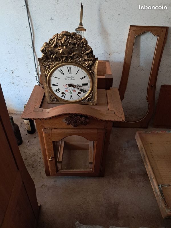 Horloge en chêne (image 2)