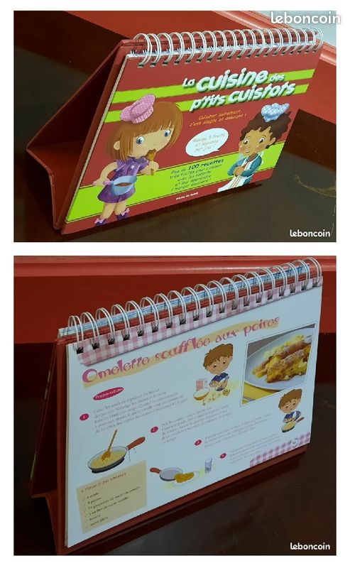 Livre recettes pour enfants avec chevalet - neuf - jamais servi (image 2)