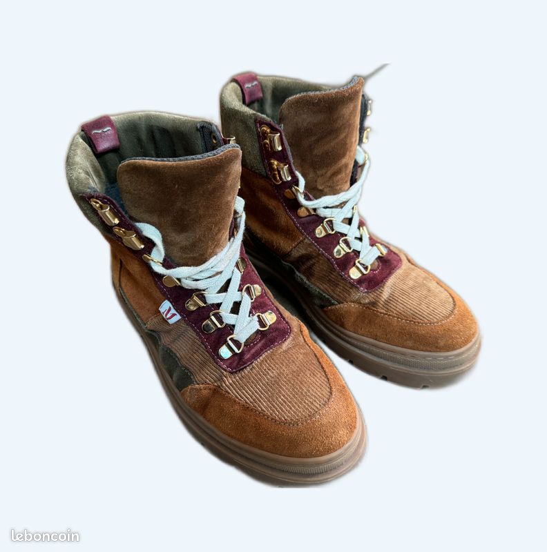 Chaussures femme cuir Mr Moustache taille 38 Chaussures