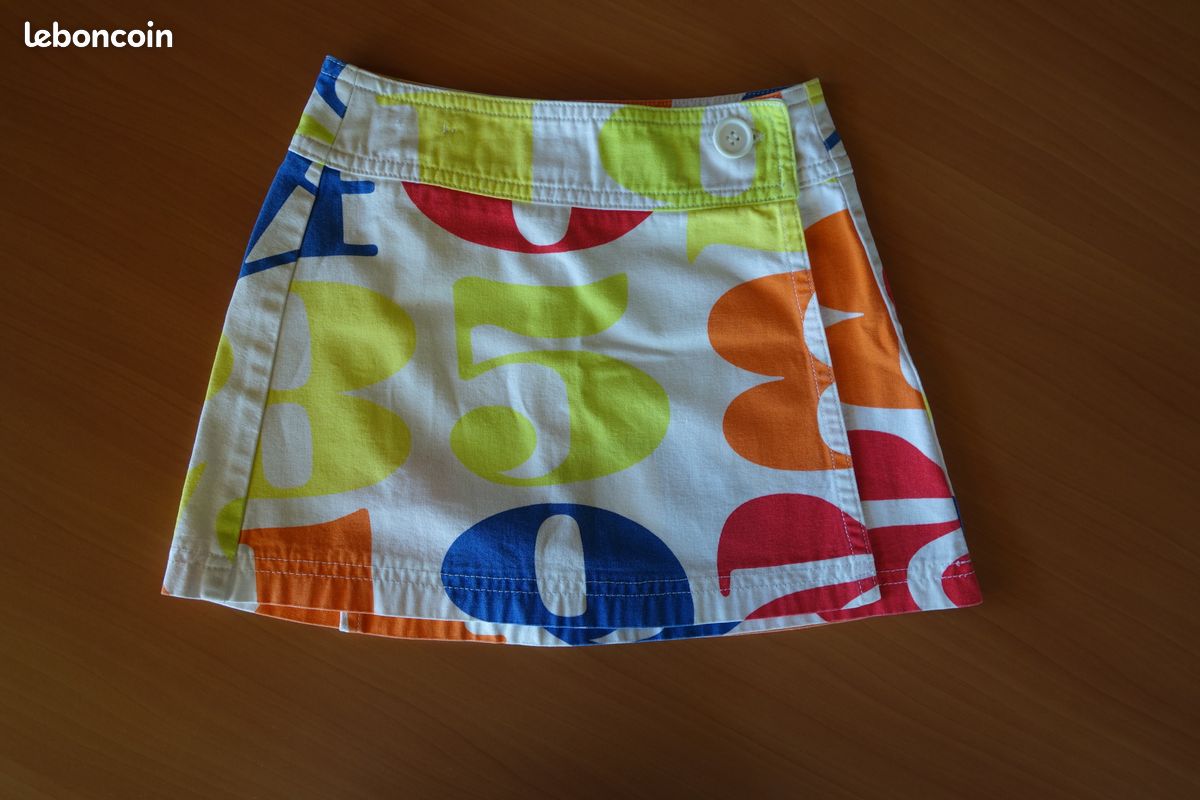 Mini jupe Benetton - 4/5 ans (image 1)