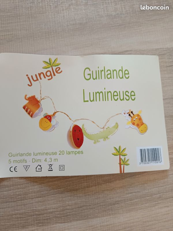 Guirlande lumineuse jungle (image 1)