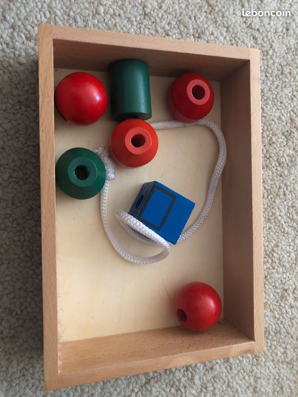 Mes 1 ère perles en bois (image 1)