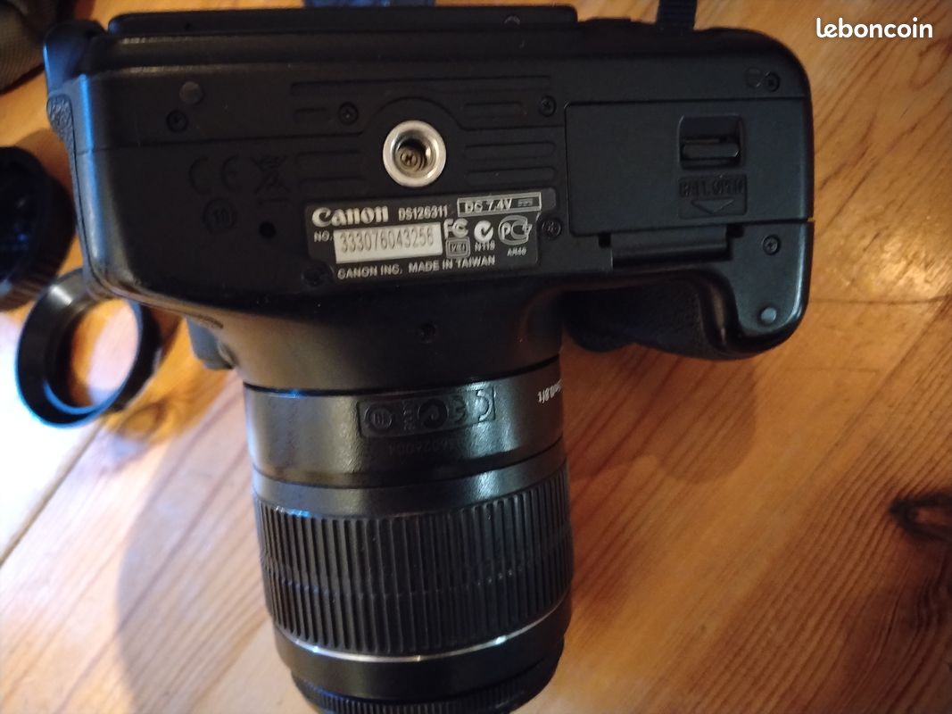 Appareil photo reflex Canon EOS 600 D (image 4)