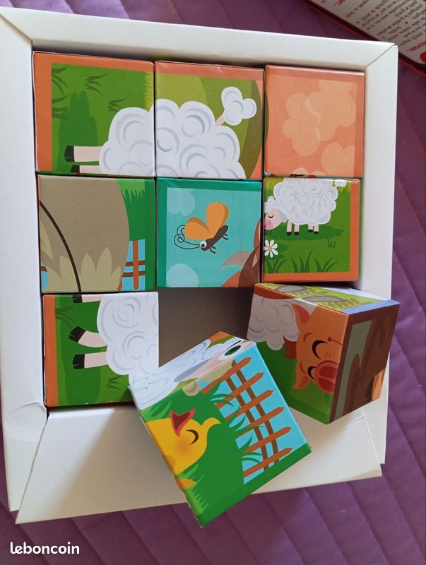 Cubes ferme pour enfant 2/5ans (image 3)