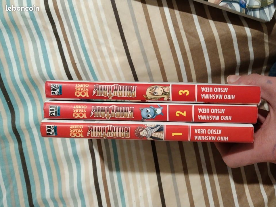 Mangas Fairytail 100 years Quest tomes1-2-3 (image 1)