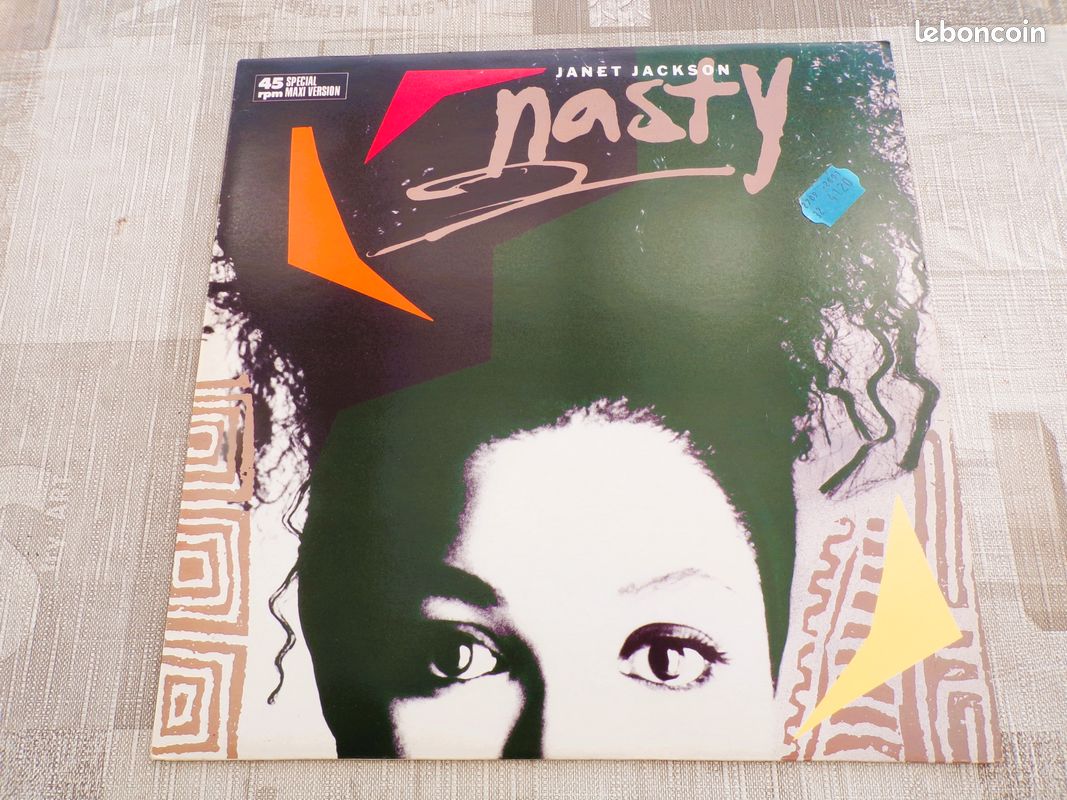 Disques Vinyles Maxi 45 Tours Années 80 (image 1)