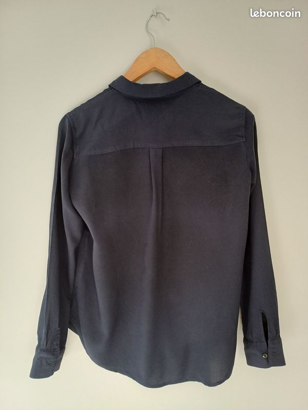 Chemise bleu marine - taille S (image 3)