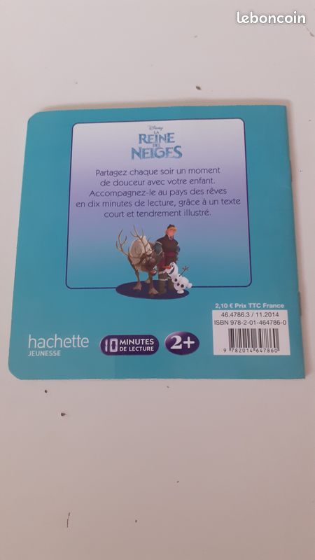 Livre mon histoire du soir la reine des neiges (image 2)
