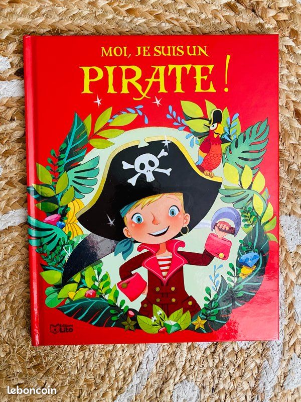 Livre enfant “Moi, je suis un pirate ” – Éditions Lito - Neuf (image 1)