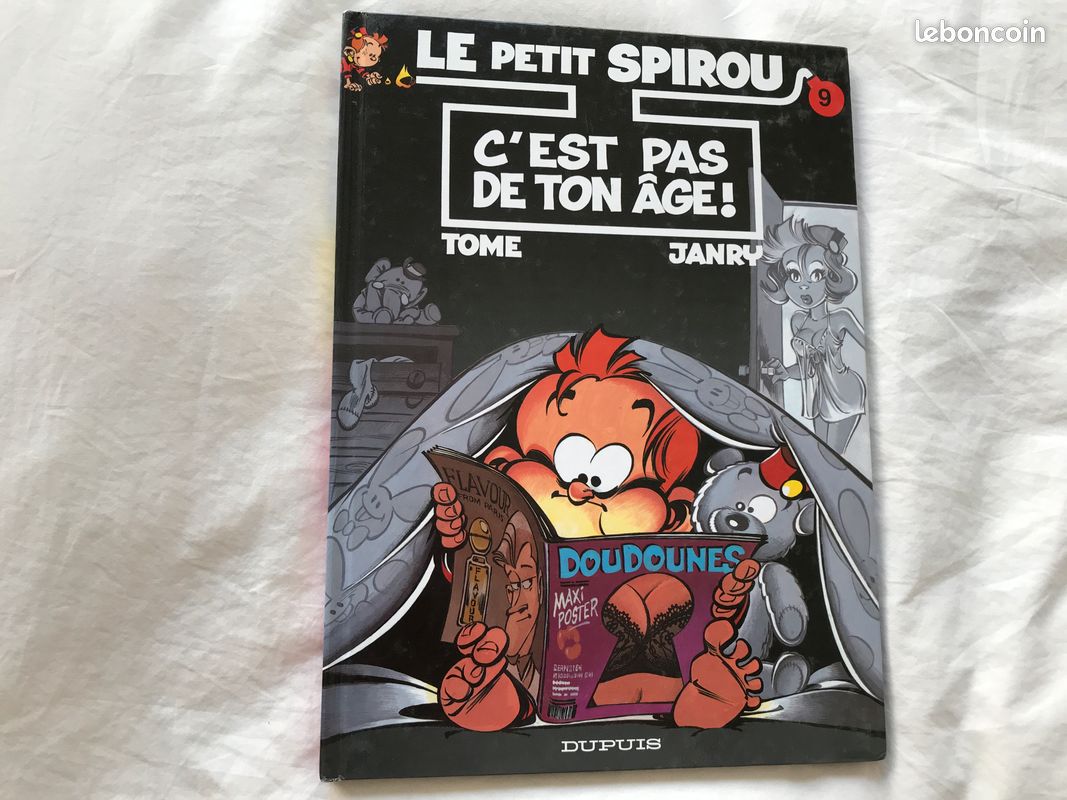 Lot de 5 BD » LE PETIT SPIROU » (image 4)