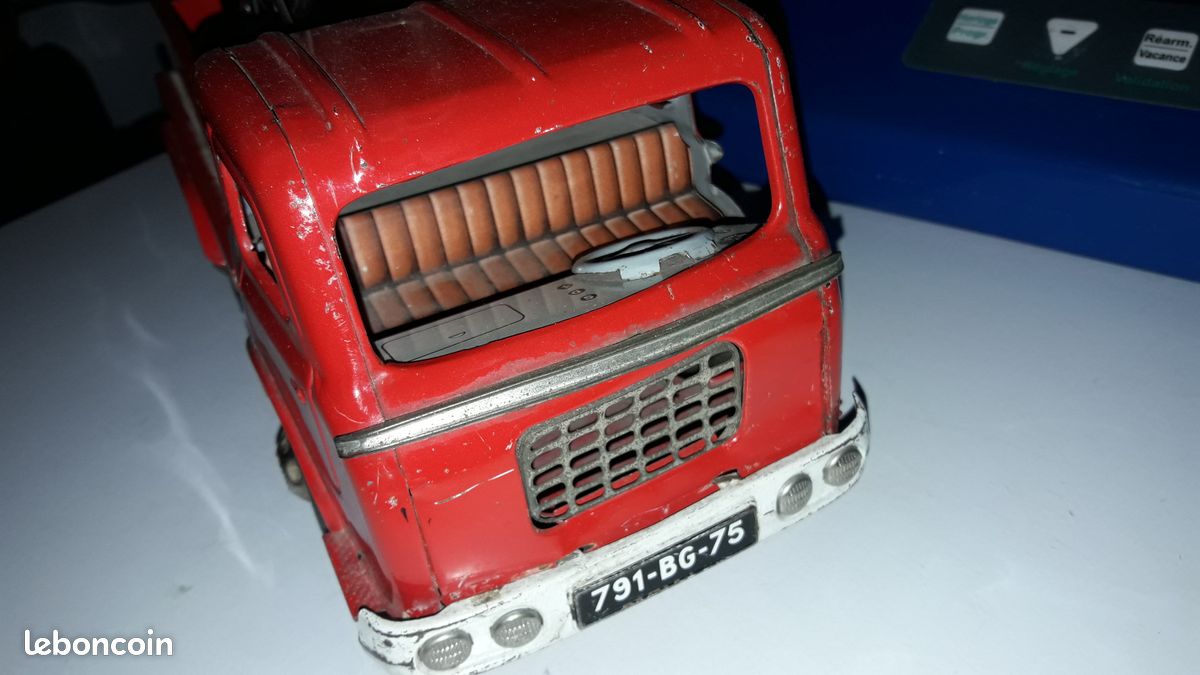 JOUET ANCIEN tôle camion dépanneuse SCR Service Vintage cr joutra