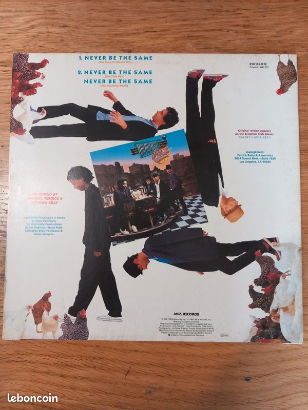 Maxi single vinyle Breakfast club never be the same (image 3)