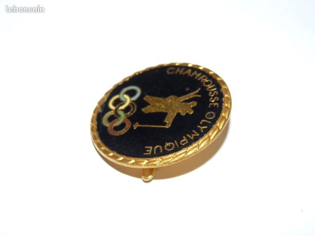 Broche Médaille Olympique Grenoble 1968 - Arthus Bertrand - Signée, Fabriquée En France