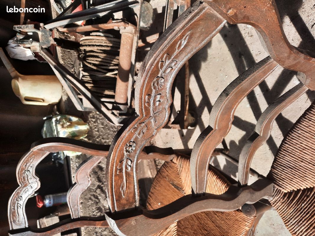 Veritables Chaises pailles château Pagnol (image 5)